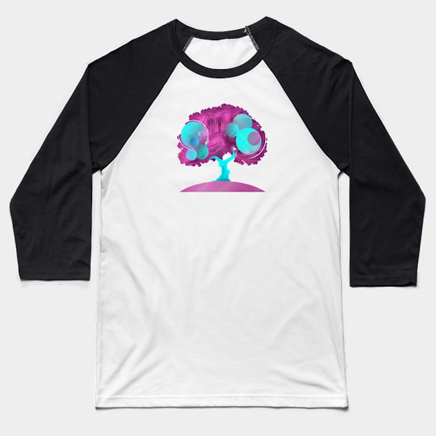 Cosmos tree Baseball T-Shirt by Graph'Contact